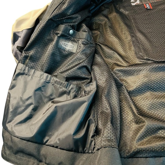 First Gear Kilimanjaro Men's Vintage Cycle Jacket Size XL KHAKI/Gray - Picture 12 of 16